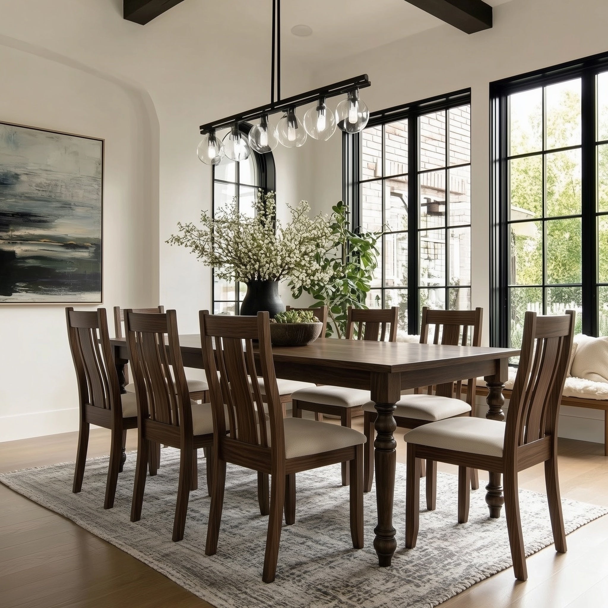 The Fisher Dining Table | Brick Mill Furniture