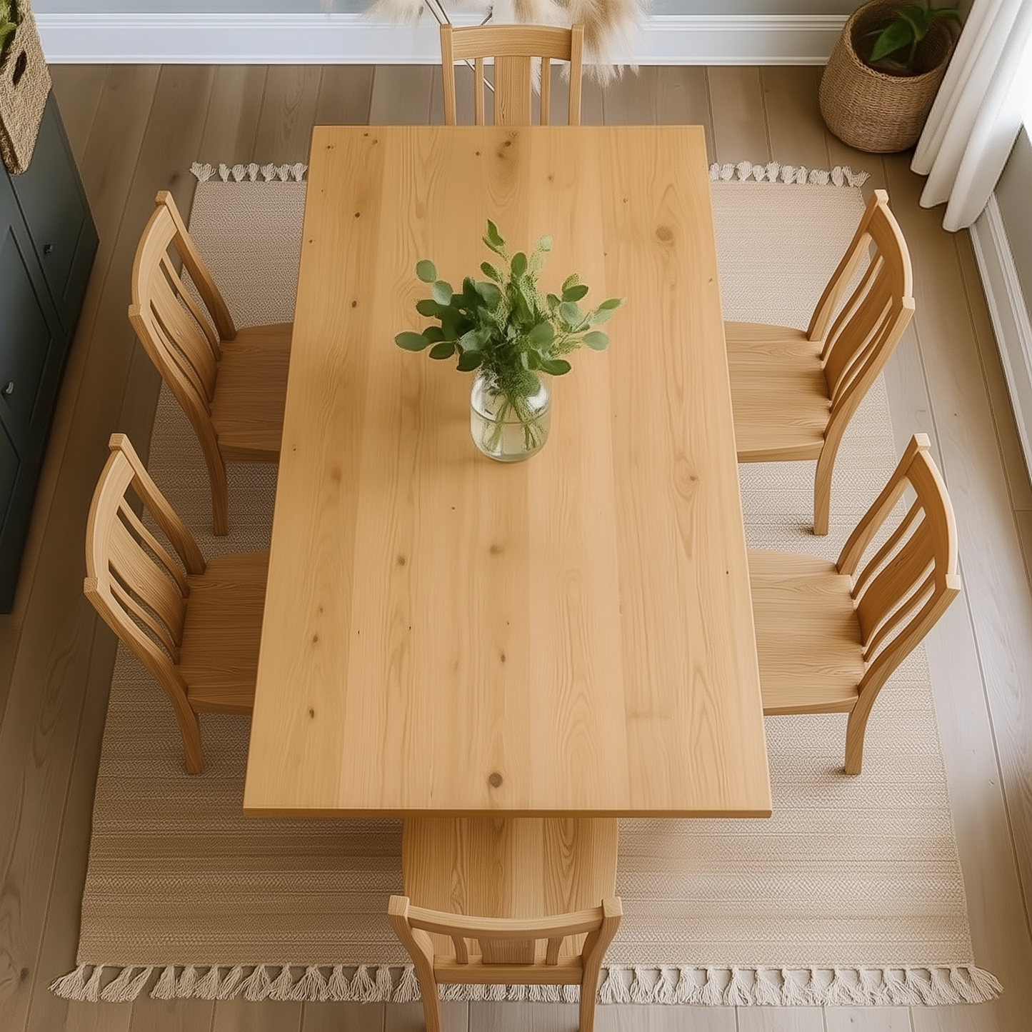 The Armstrong Oak Dining Table
