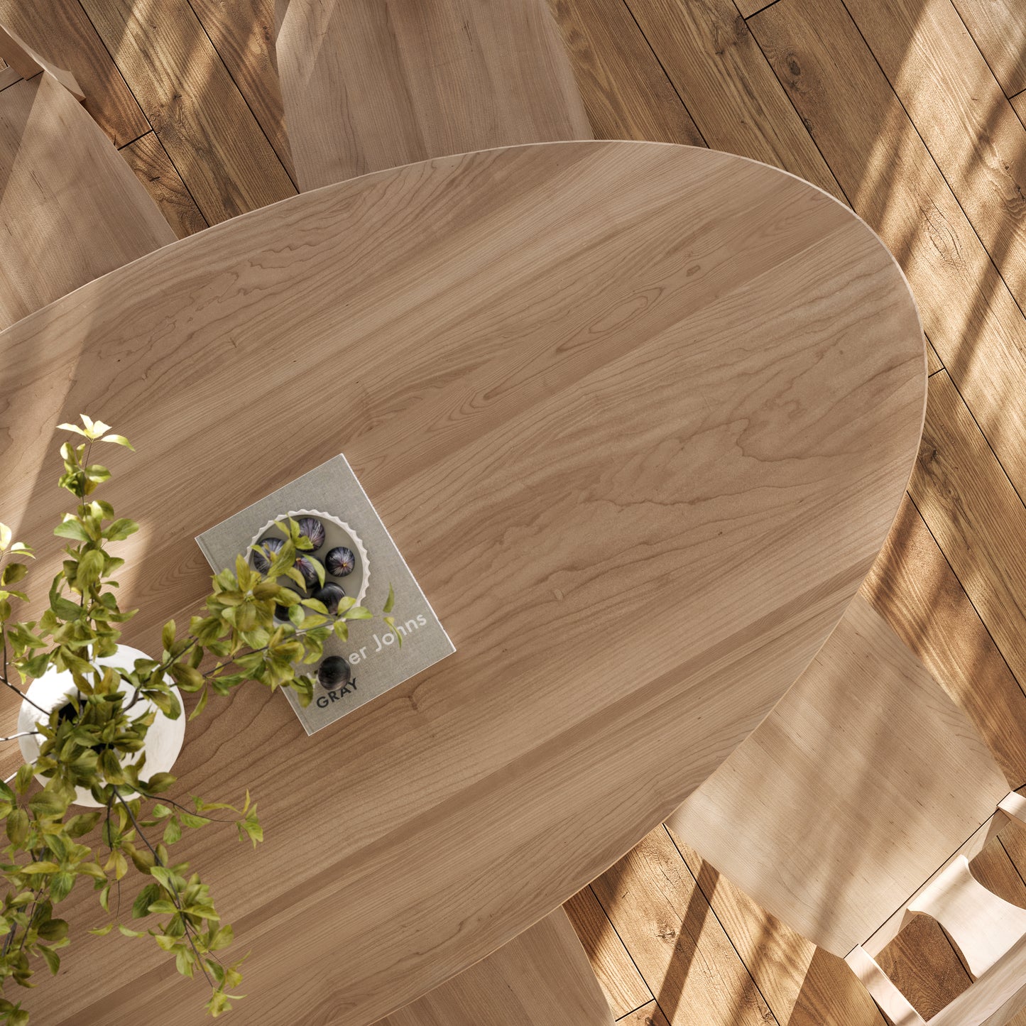 The Quinn Oval Dining Table