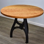 Round Cherry Dining Table, Round Pub Table, Kitchen Table - Brick Mill Furniture