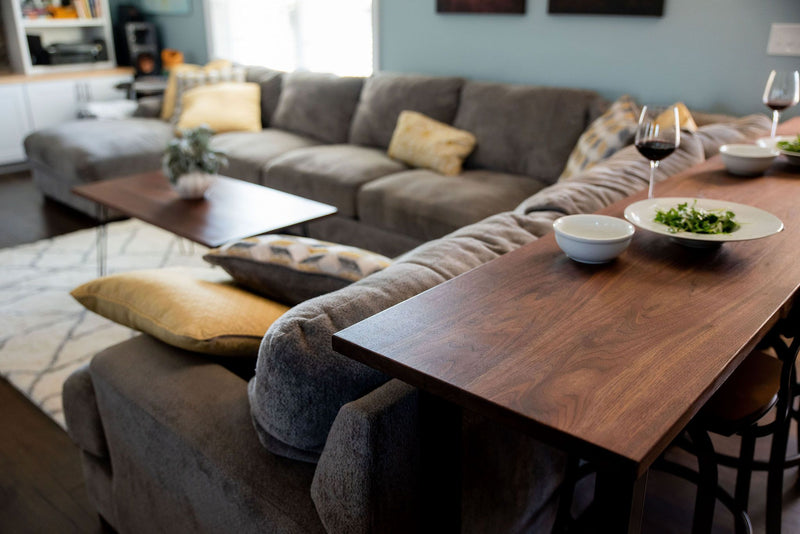 Walnut Sofa Table