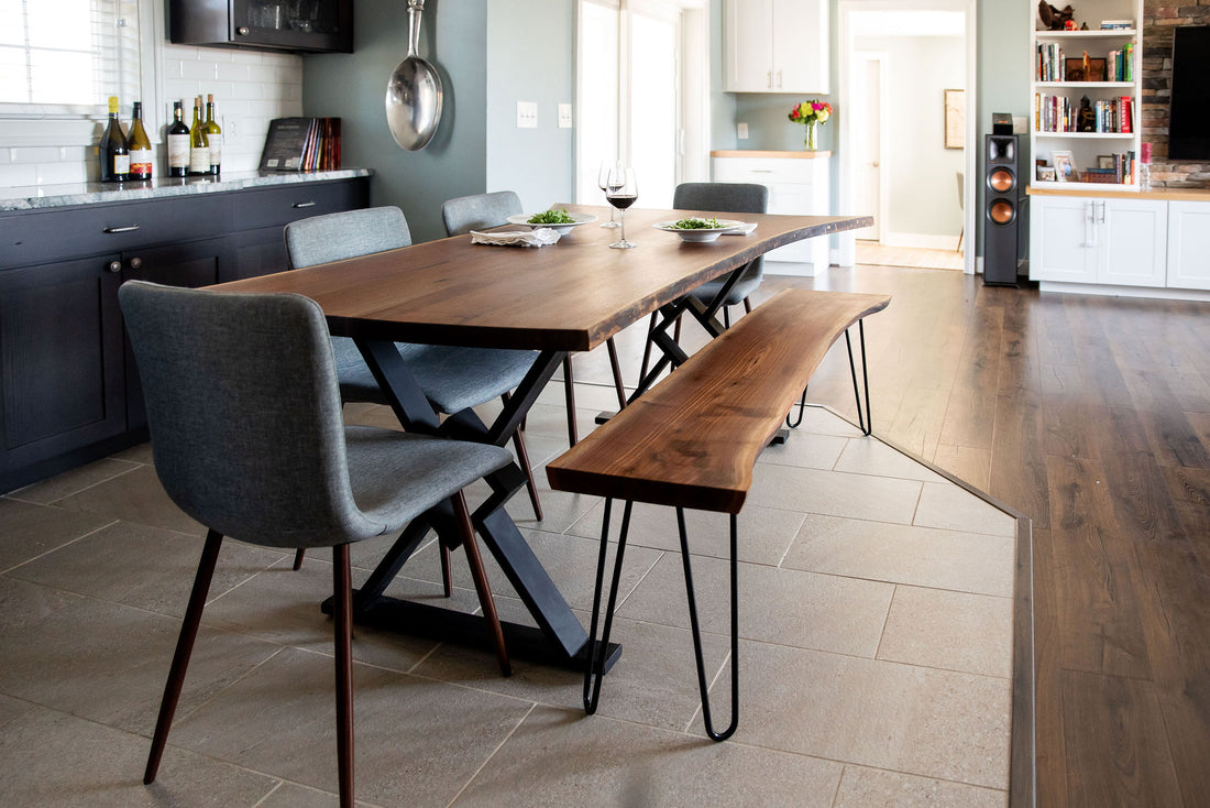 Different Types of Black Walnut Live Edge and What to Look for Before Buying - Brick Mill Furniture