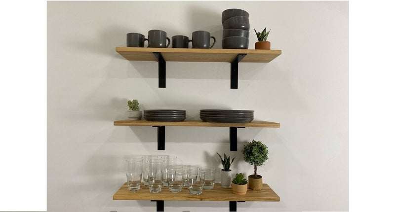 Everything You Need to Know About Wooden Floating Shelves - Brick Mill Furniture