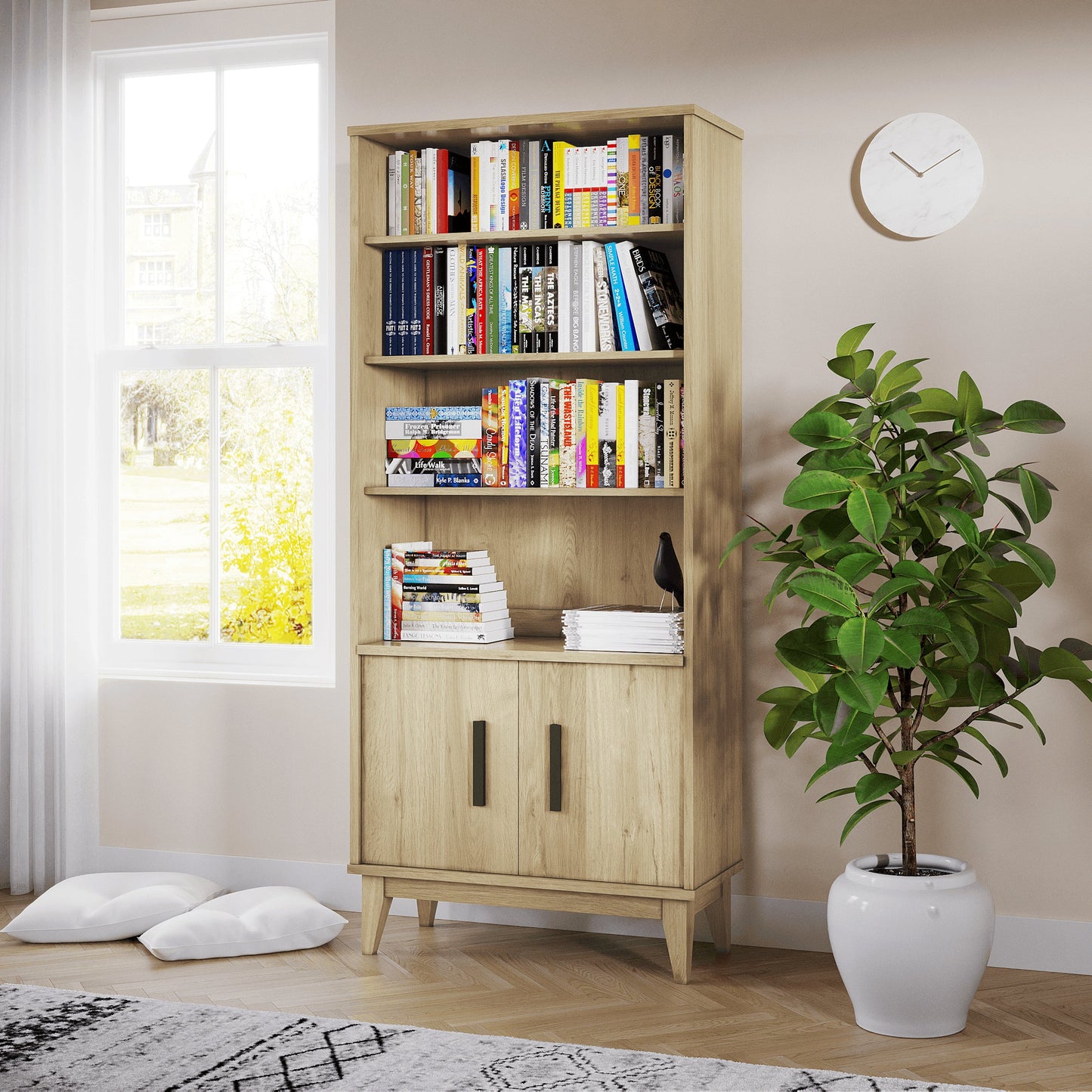 Wooden Bookcase