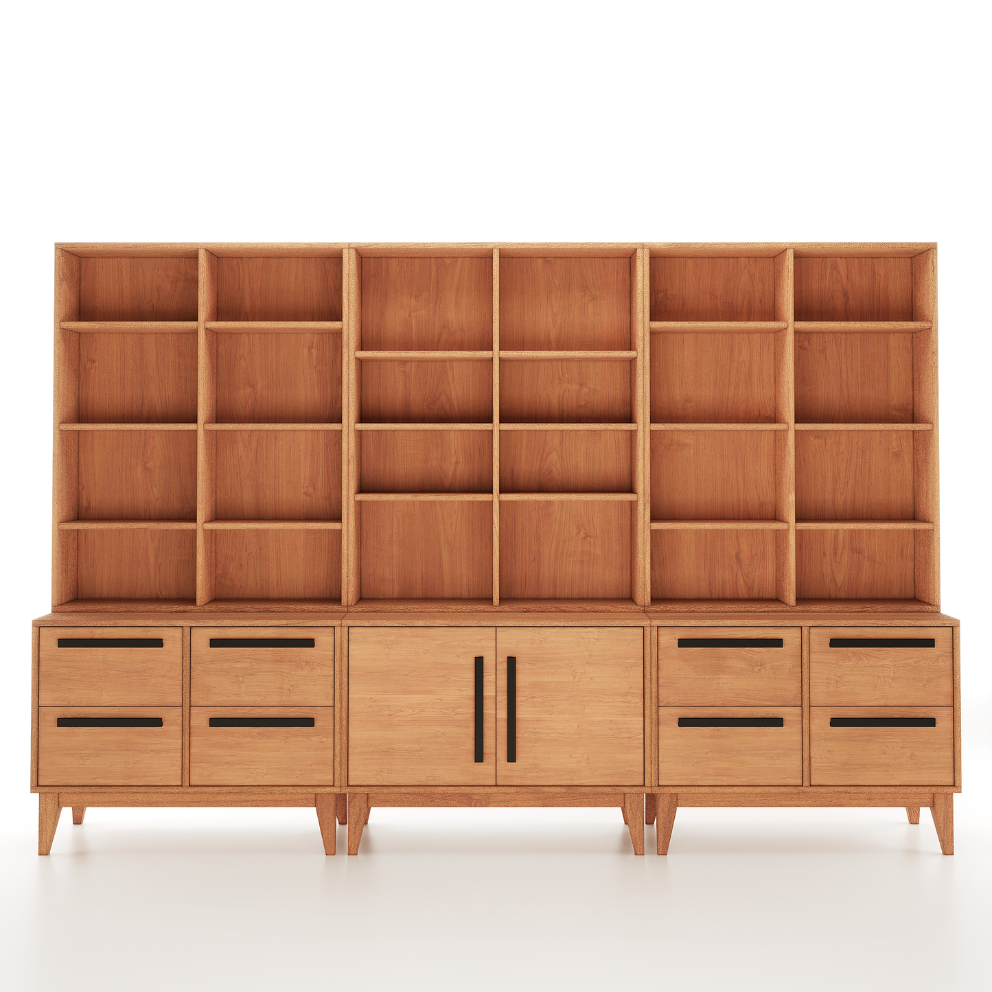 Wooden Sectional Bedroom Bookshelves