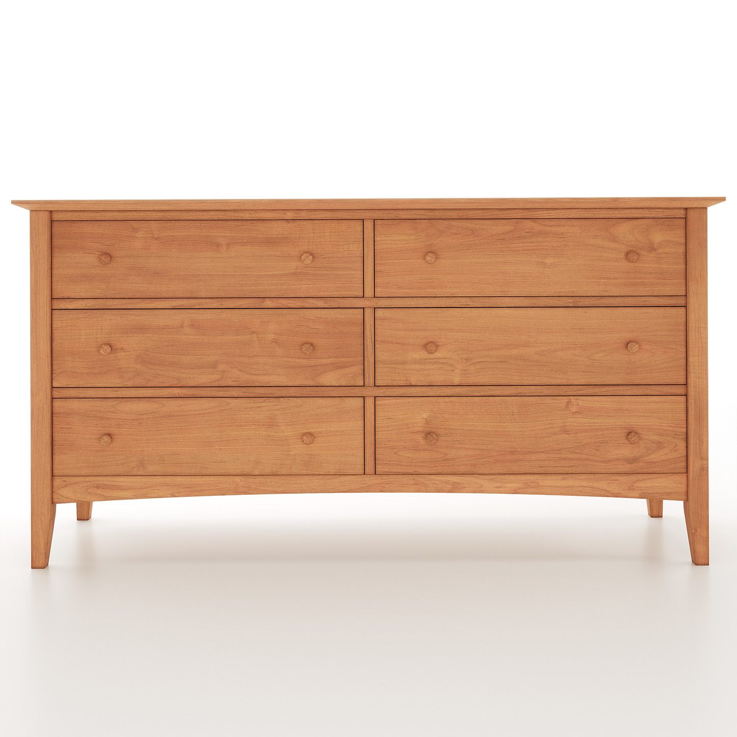 Wooden Bedroom Shaker Dresser