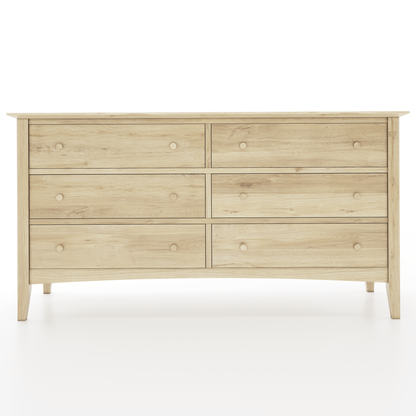 Wooden Bedroom Shaker Dresser