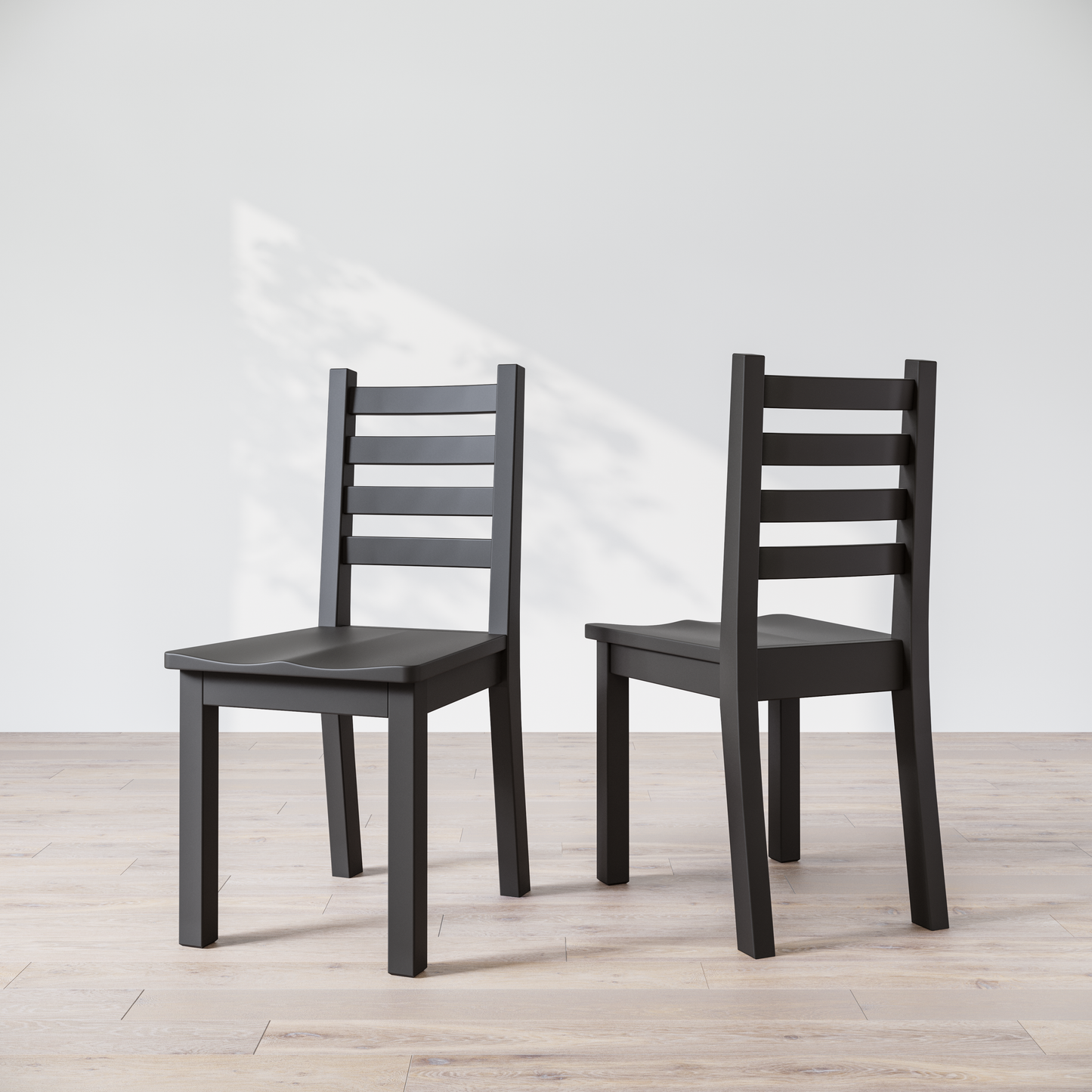 Black Painted Chair