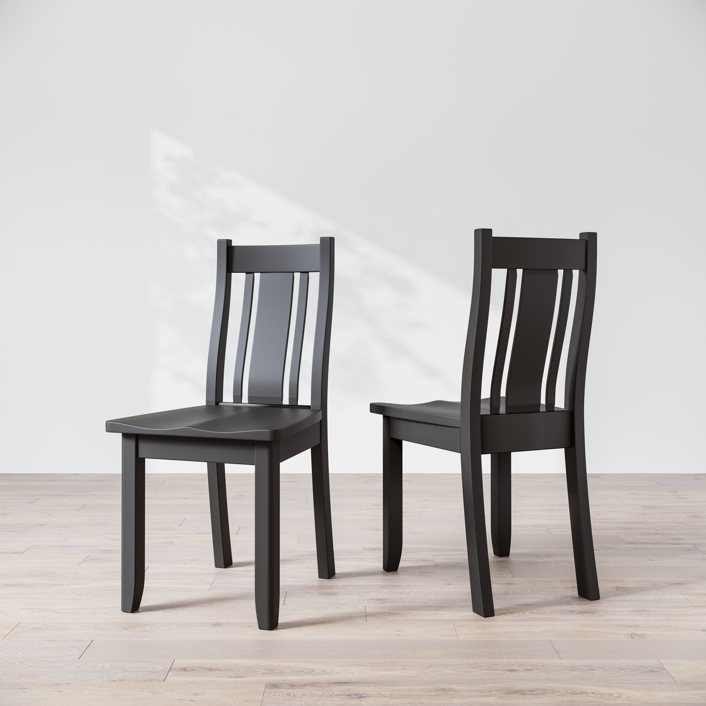 Black Painted Chair