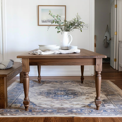 The Breon Walnut Dining Table