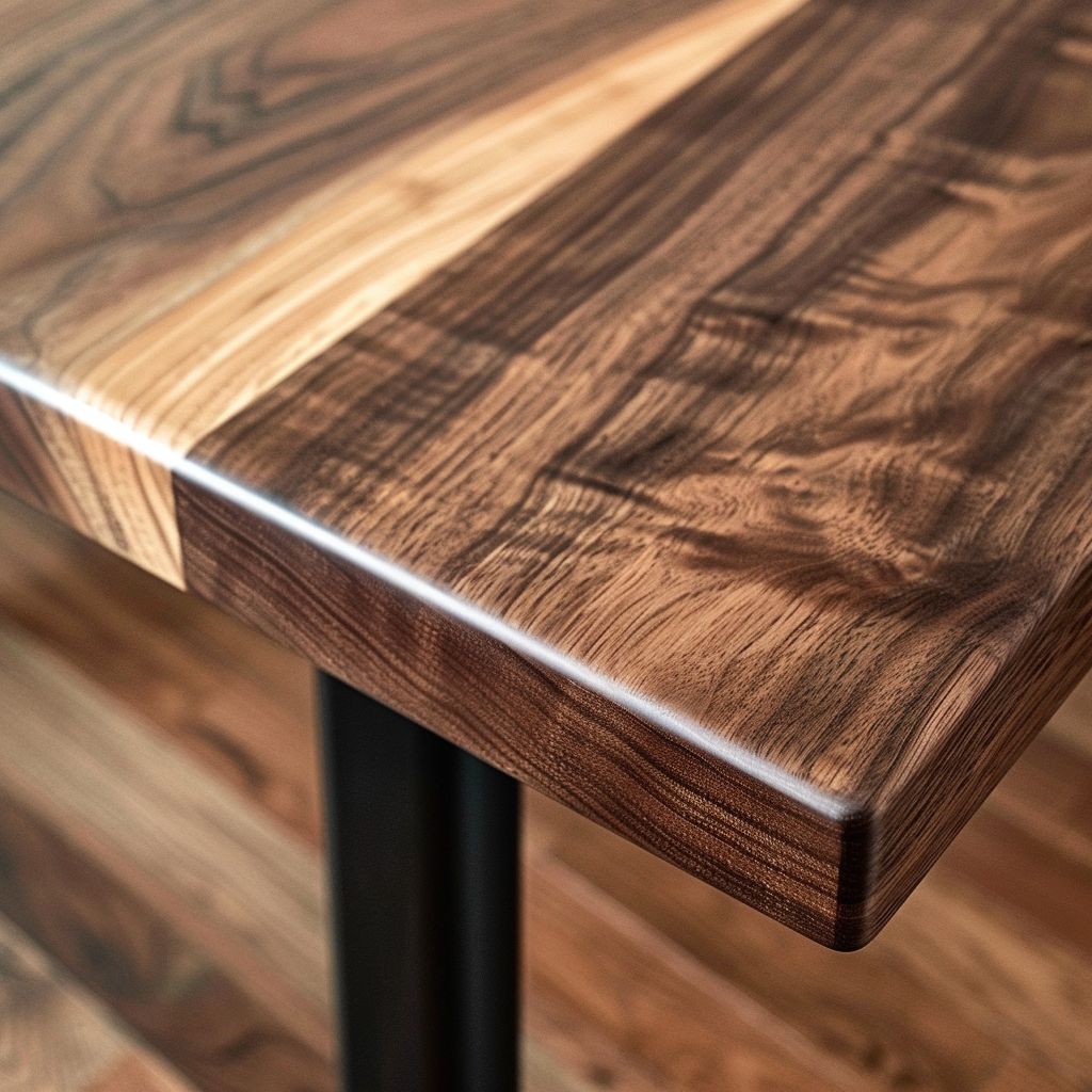 The Welker Walnut Dining Table