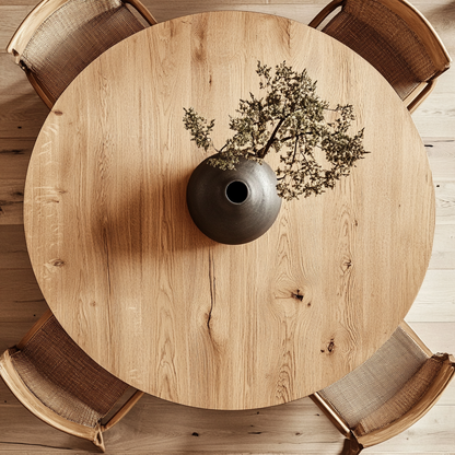 The Croft Round Dining Table