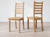oak wooden dining room chair