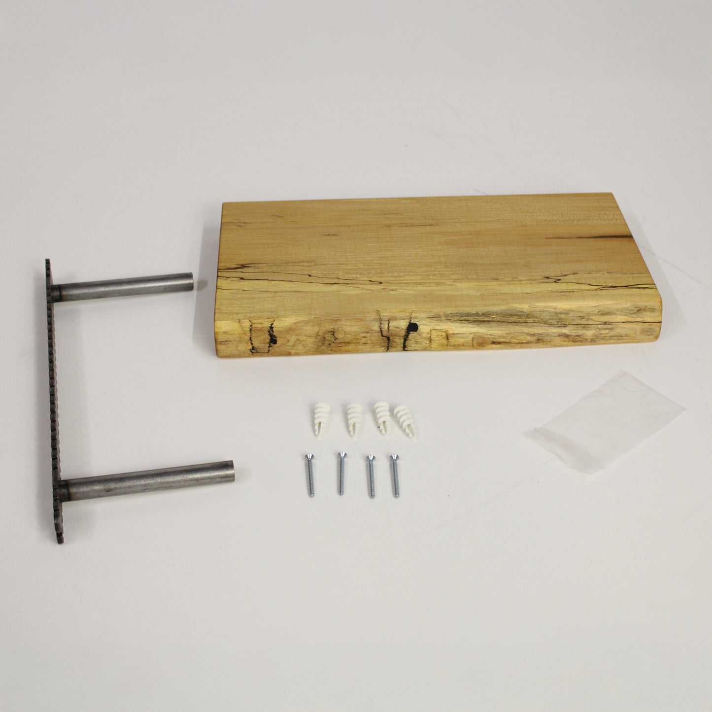 An image showcasing what is included in a shelf order