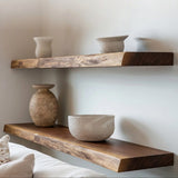 Live Edge Walnut Shelf
