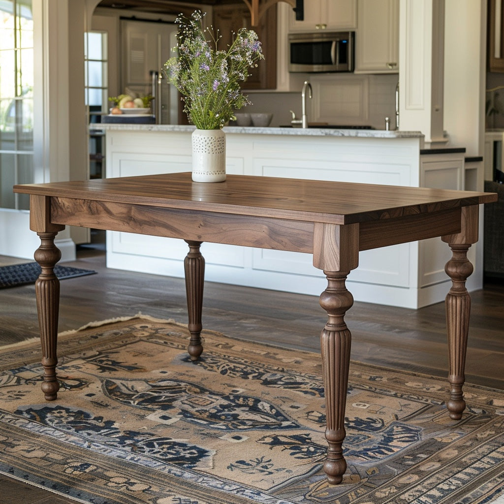 The McCormick Walnut Dining Table