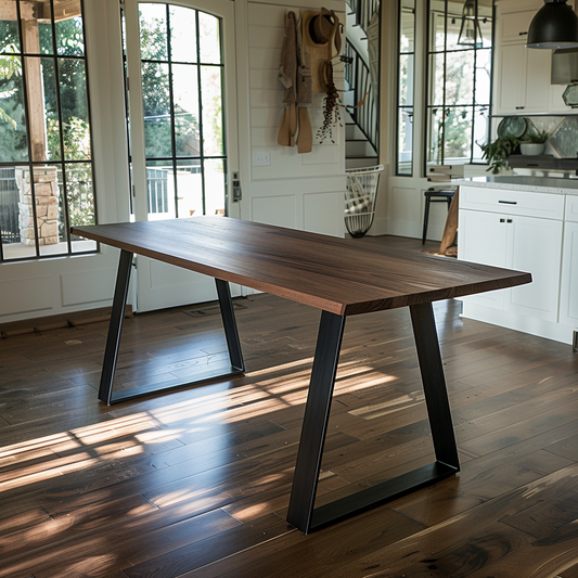 The Taber Walnut Dining Table