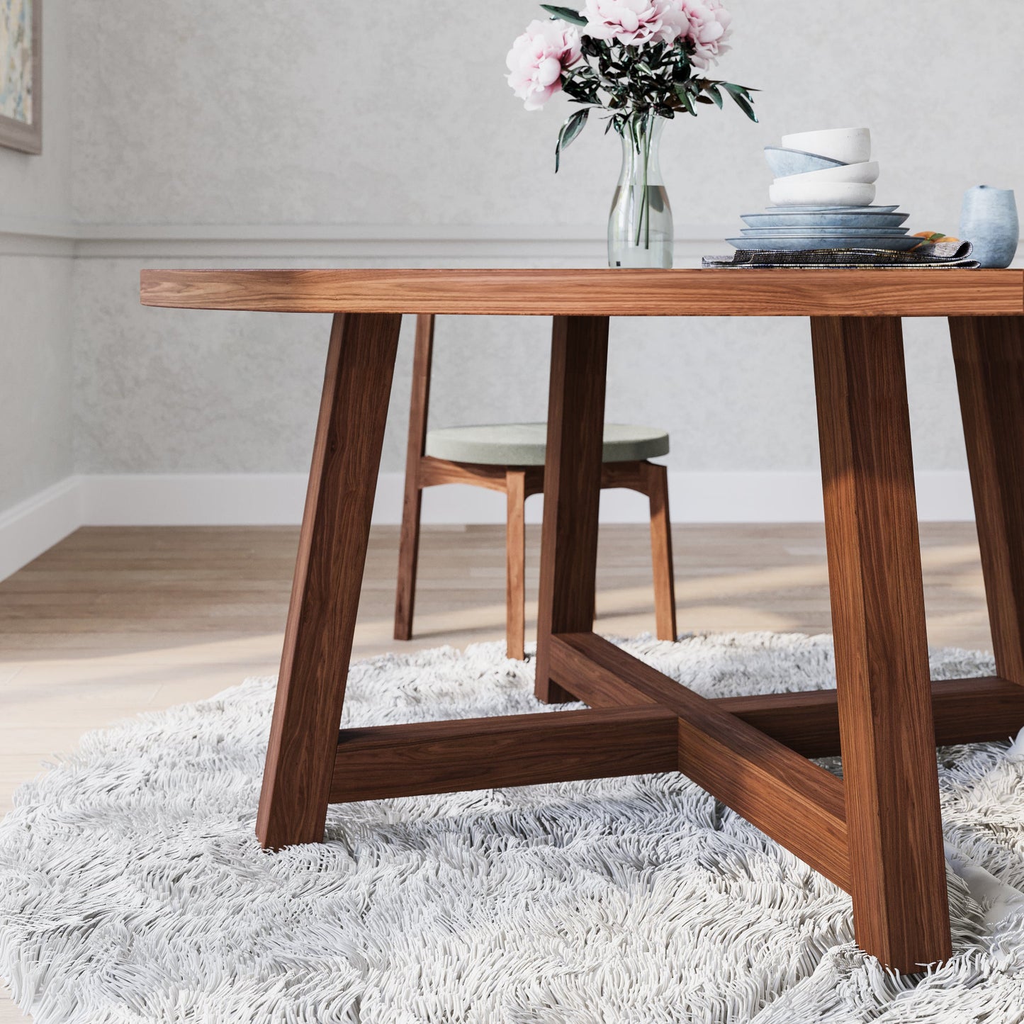 The Croft Round Dining Table