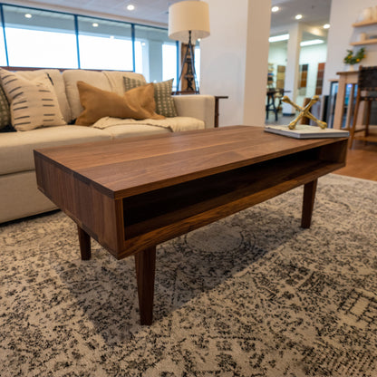 Modern Walnut Coffee Table