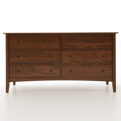 Wooden Bedroom Shaker Dresser