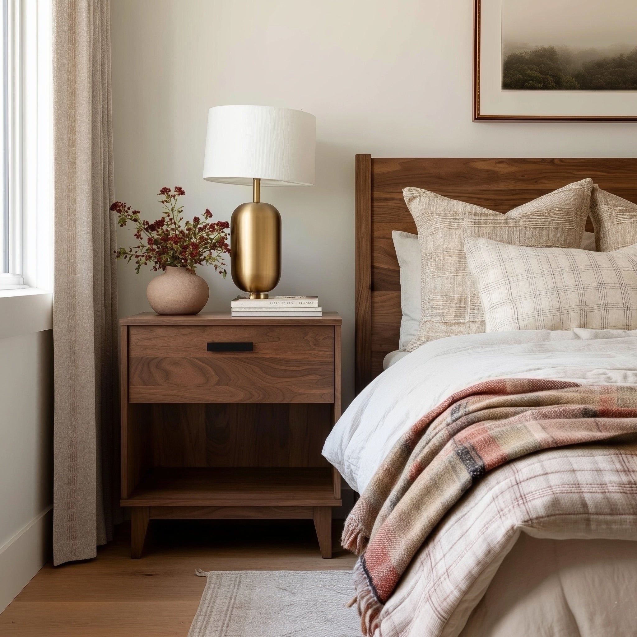 The Astoria Night Stand – Brick Mill Furniture