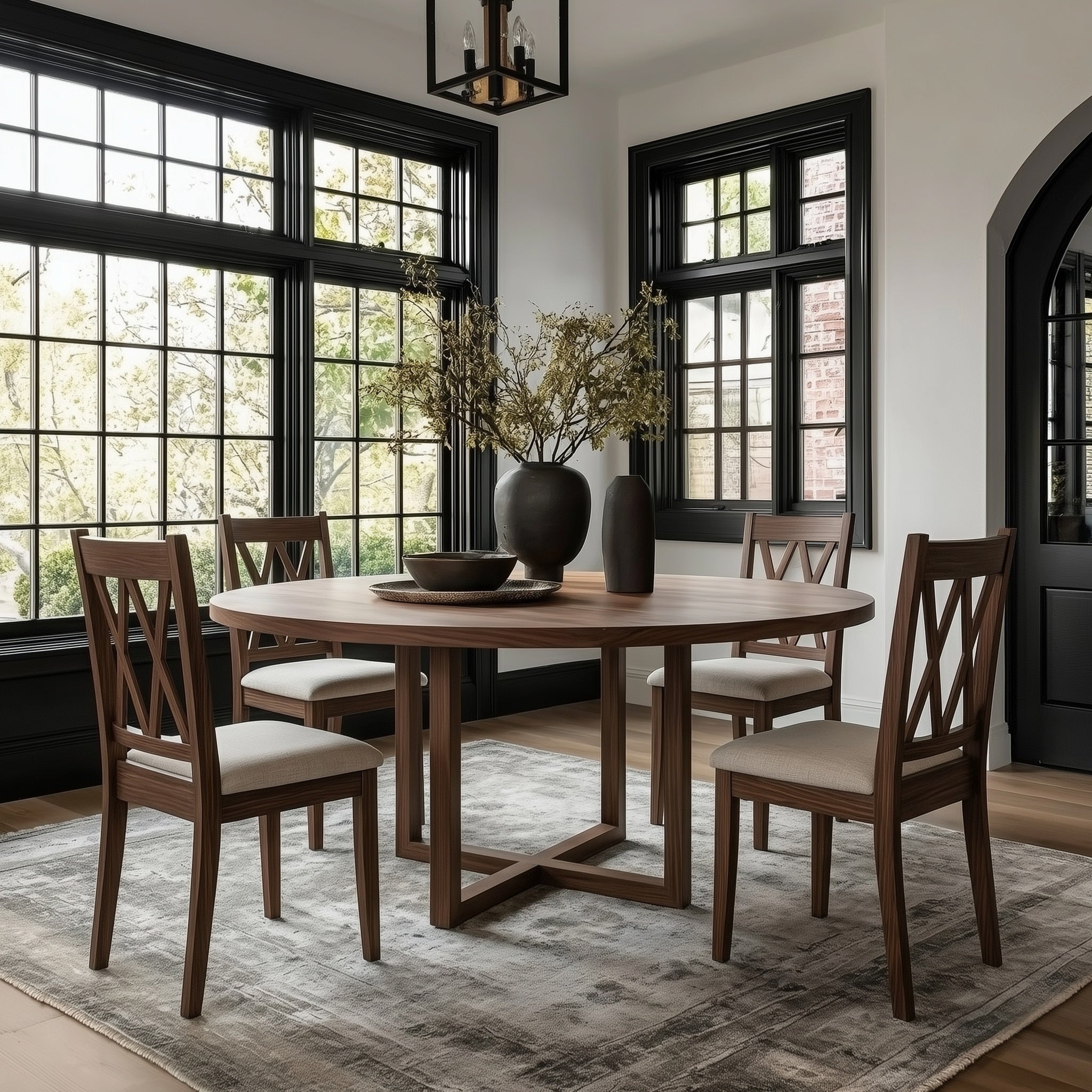 The Florentine Solid Wood Dining Table | Brick Mill Furniture |