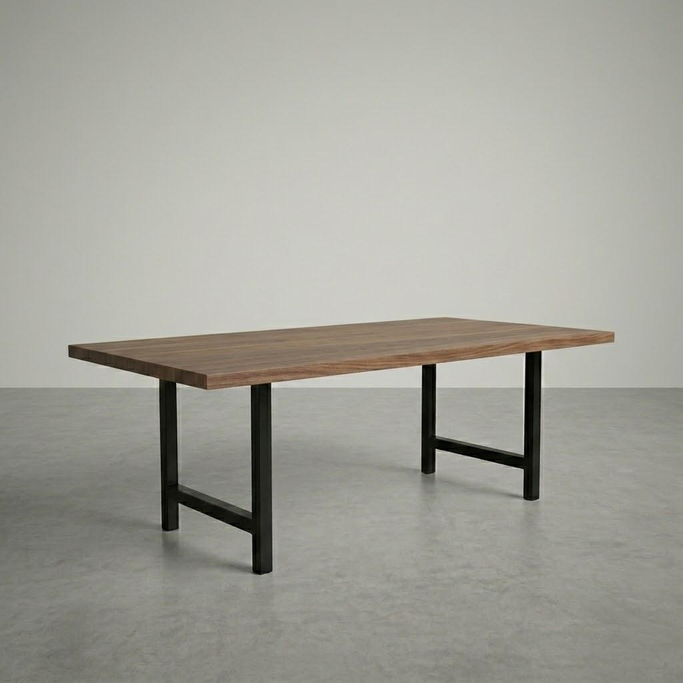 The Hepburn Walnut Dining Table | Brick Mill Furniture