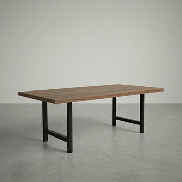 The Hepburn Walnut Dining Table | Brick Mill Furniture
