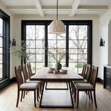 The Taber Live Edge Walnut Dining Table