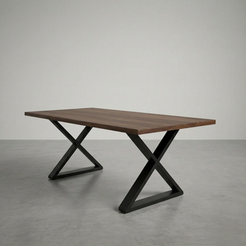 The Welker Solid Wood Dining Table | Brick Mill Furniture |