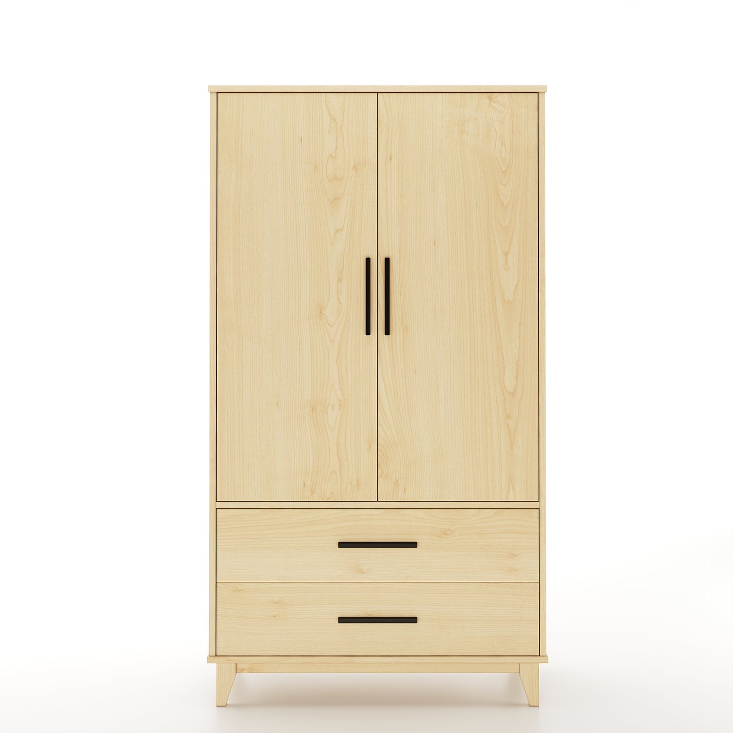 Wooden Armoire With Drawers