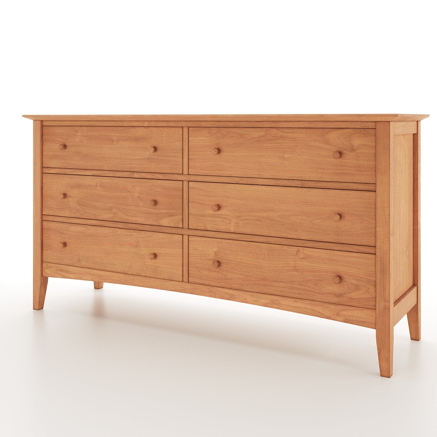 Wooden Bedroom Shaker Dresser