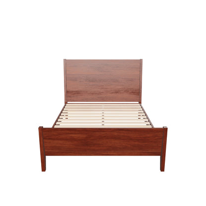 The Reading Walnut Bed Frame