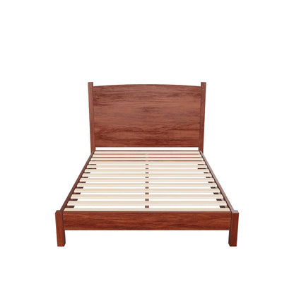 The Shaw Walnut Bed Frame