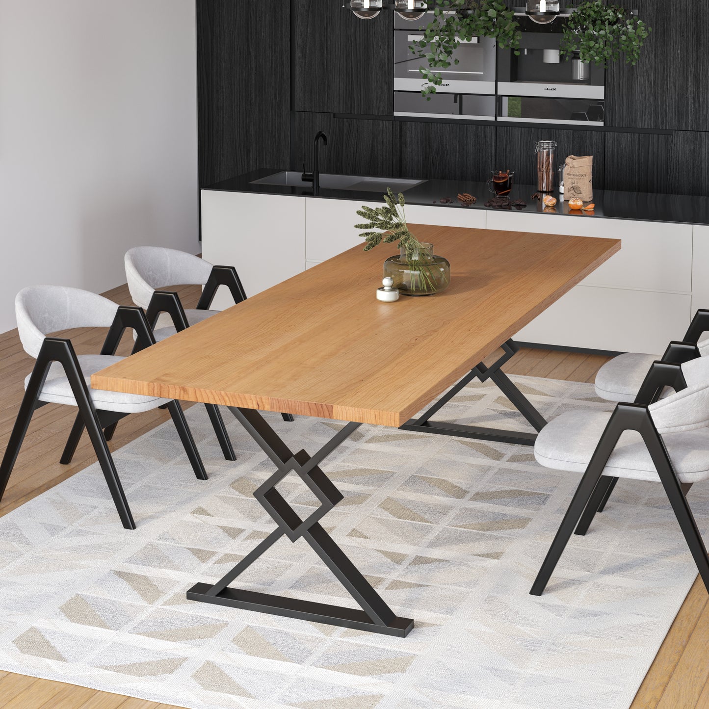 The Fox Wooden Dining Table