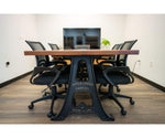 African Mahogany Conference Table - Brick Mill Furniture