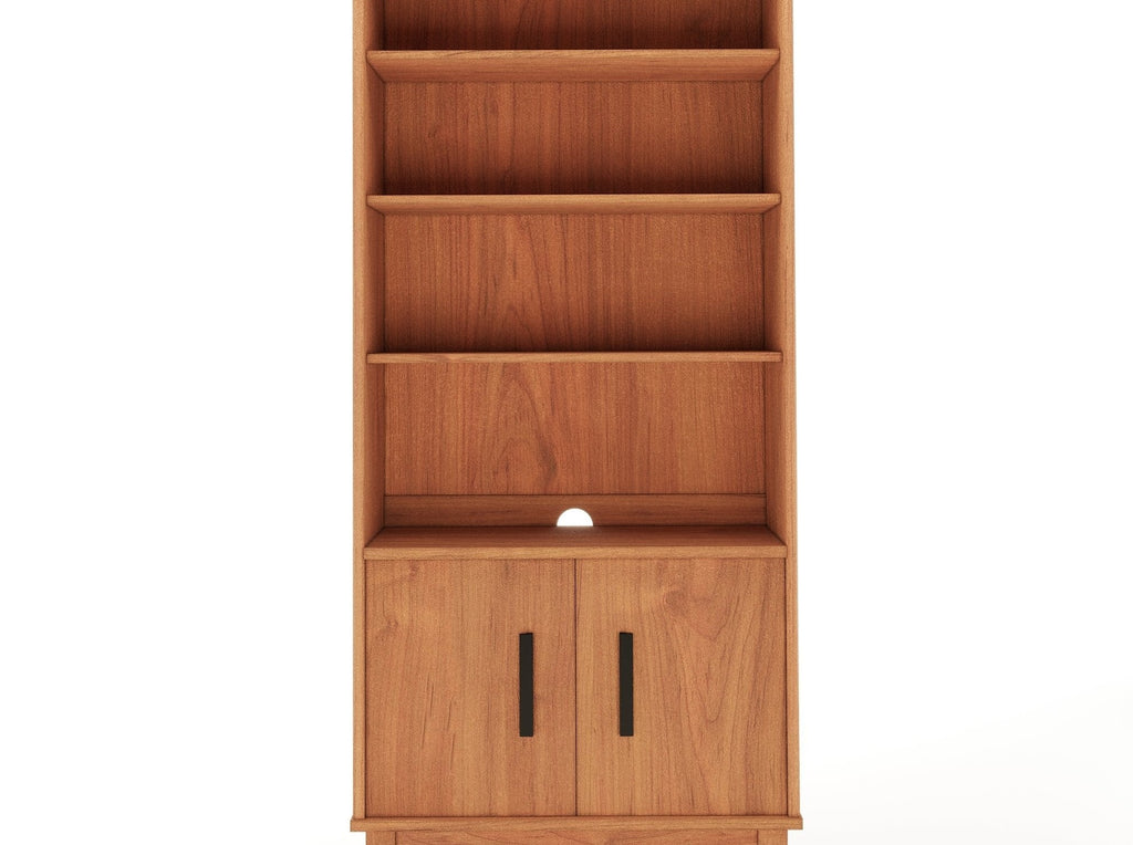 Cherry Bedroom Bookcase - Brick Mill Furniture