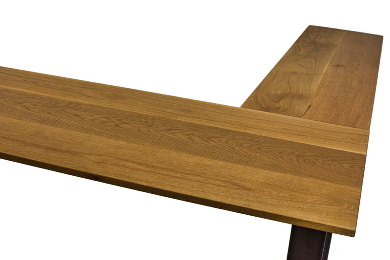 Custom Built Rectangle Table Top  Solid Wood, Handcrafted, Industrial and  Made To Order Contract Furniture