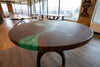 Epoxy Round Dining Table - Brick Mill Furniture