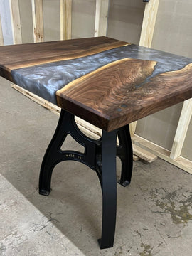 Square Epoxy Dining Table