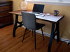 Live Edge Desk, Slab Office Desk - Walnut - Brick Mill Furniture