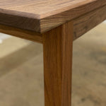 Live Edge Double River Epoxy Table With Wooden Legs - Brick Mill Furniture