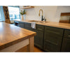 Live Edge Wooden Kitchen Island - Brick Mill Furniture