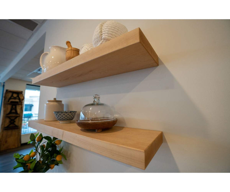 Maple Floating Shelf - Brick Mill Furniture