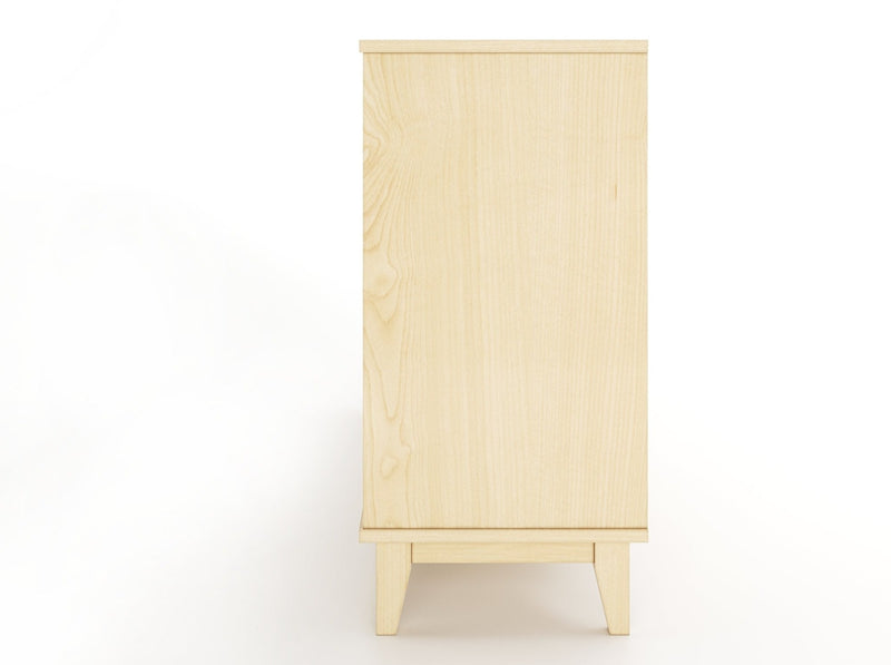 Modern Maple Bedroom Dresser - Brick Mill Furniture