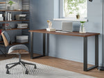 Modern Wood Desk With U Legs - Brick Mill Furniture