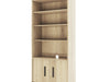 Oak Bedroom Bookcase - Brick Mill Furniture