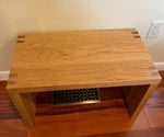Oak Contemporary Side Table - Brick Mill Furniture
