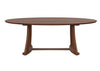 Oval Dining Table with Quinn Base - Brick Mill Furniture