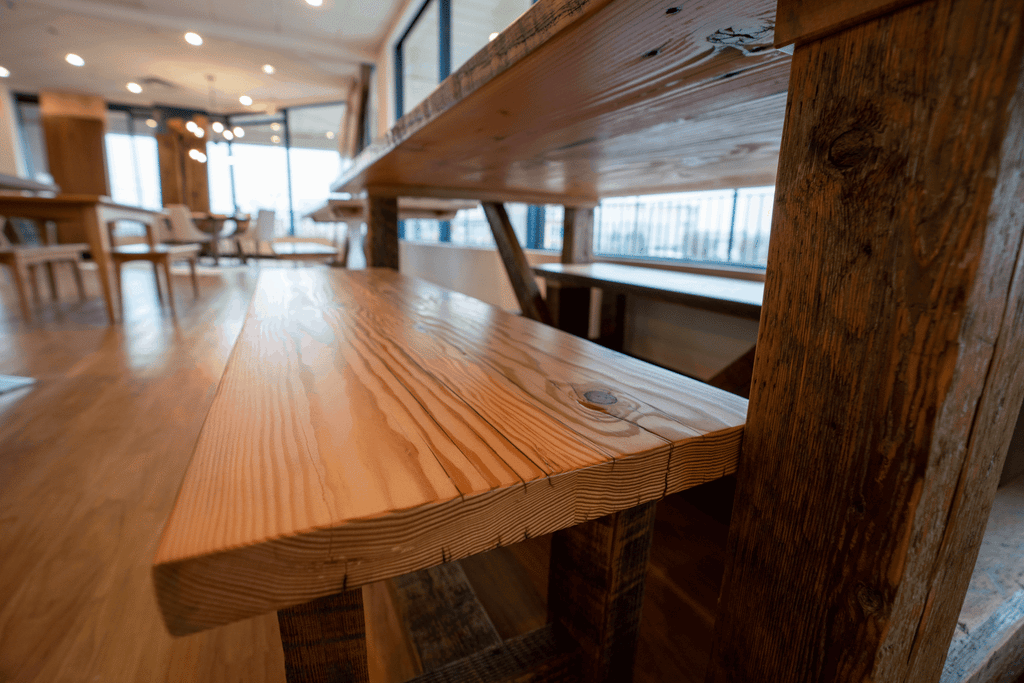 Reclaimed Wood Bench - Brick Mill Furniture